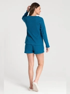 Piżama z długim rękawem LaLupa LA076 1104392 S Ocean Blue (5903887647502) - obraz 4