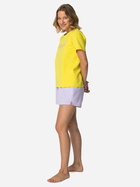 Піжамна футболка LaLupa LA109 1223040 2XL Yellow (5903887675697) - зображення 5