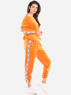 Spodnie dresowe damskie Awama A409 1132534 S/M Pomarańczowe (5902360552111) - obraz 5