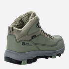 Zimowe buty trekkingowe męskie niskie Jack Wolfskin Everquest Texapore Mid M 4053611-4550 40 (6.5UK) 24.6 cm Oliwkowe (4064993836523) - obraz 4