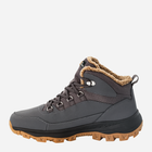 Zimowe buty trekkingowe męskie niskie Jack Wolfskin Everquest Texapore Mid M 4053611-6326 40.5 (7UK) 25 cm Ciemnoszare (4064993582437) - obraz 3