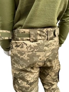 Статутні тактичні зимові військові штани на шерстипоні піксель ММ-14, ШВВЗ з утеплювачем 56/5 - зображення 4