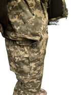 Статутні тактичні зимові військові штани на шерстипоні піксель ММ-14, ШВВЗ з утеплювачем 56/5 - зображення 5