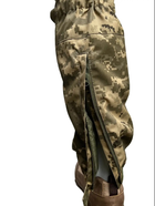 Статутні тактичні зимові військові штани на шерстипоні піксель ММ-14, ШВВЗ з утеплювачем 50/5 - зображення 8