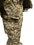 Статутні тактичні зимові військові штани на шерстипоні піксель ММ-14, ШВВЗ з утеплювачем 56/4 - зображення 5