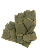 Перчатки тактические военные с открытыми пальцами, безпальные перчатки (153.03.046…L.HAK) - изображение 1