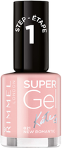 Lakier do paznokci Rimmel London Supergel Kate Nail Lacquer 021 New Romantic 12 ml (30121102) - obraz 1