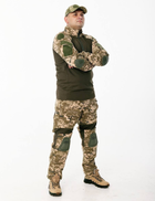 Военная тактическая форма Пиксель с наколенниками, летняя военная форма ЗСУ рип стоп, летний армейский костюм ВСУ 50 - изображение 6