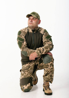 Военная тактическая форма Пиксель с наколенниками, летняя военная форма ЗСУ рип стоп, летний армейский костюм ВСУ 50 - изображение 12