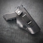 Кобура для Glock 17 поясная для скрытого ношения чёрная (GL002) - изображение 3