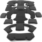 Противоударные подушки для шлема FAST Mich Черные - изображение 2