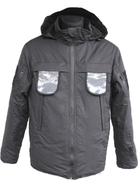 Куртка зимова тактика мембрана Pancer Protection чорна (60) - зображення 2