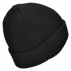 Шапка акрилова великої в'язки Beanie Cap Sturm Mil-Tec Black (Чорний) - зображення 3