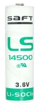 Батарейка литиевая SAFT LS14500 STD, AA, 3.6V, LiSOCl2