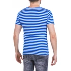 Тельняшка-футболка в'язана (блакитна смуга, десантна) 60 - зображення 2