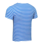 Тельняшка-футболка вязаная (голубая полоса, десантная) 48 - изображение 4