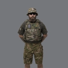 Шорти чоловічі тактичні Ukrarmor BDU Shorts I Cordura L Мультикам - зображення 3