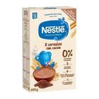 Kaszka wieloziarnista dla dzieci Nestle Nestl Gruel 8 Cereals Cocoa 600 g (8410100013756) - obraz 1