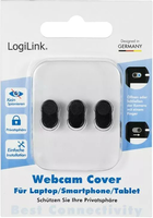 Шторка камери Logilink для ноутбука, телефону та планшета (4052792046649) - зображення 6