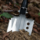 Багатофункціональна лопата з сокирою та ліхтарем Jiuxun Tools 9в1 - зображення 3