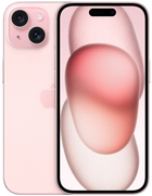 Smartfon Apple iPhone 15 256GB Pink (MTP73) - obraz 1