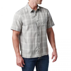 Сорочка тактична 5.11 Tactical Nate Short Sleeve Shirt Titan Grey Plaid M - изображение 4