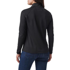 Куртка флісова жіноча 5.11 Tactical Women's Stratos Full Zip Black S - изображение 4