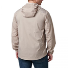 Куртка тактична демісезонна 5.11 Tactical Packable Windbreaker Jacket Badlands Tan 2XL - изображение 2