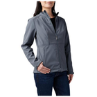 Куртка жіноча тактична 5.11 Women's Leone Softshell Jacket Turbulence M - зображення 3