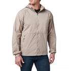 Куртка тактична демісезонна 5.11 Tactical Packable Windbreaker Jacket Badlands Tan S - зображення 1