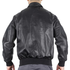 Куртка льотна шкіряна американська A2 Black M - изображение 2