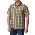 Сорочка тактична 5.11 Tactical Nate Short Sleeve Shirt Sage Green Plaid 2XL - изображение 3