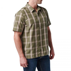 Сорочка тактична 5.11 Tactical Nate Short Sleeve Shirt Sage Green Plaid 2XL - зображення 4