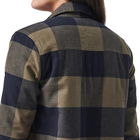 Куртка жіноча 5.11 Tactical Louise Shirt Jacket Ranger Green Plaid L - зображення 4
