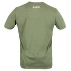 Футболка з малюнком 5.11 Tactical Shield Ukraine Лімітована Серія Military Green XL - зображення 3