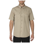 Сорочка тактична з коротким рукавом 5.11 Stryke Shirt - Short Sleeve Khaki M - изображение 1