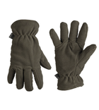 Рукавиці тактичні Mil-Tec флісові XL Fingerhandschuhe Fleece Thinsulate Olive (12534001-XL)