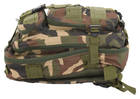 Рюкзак тактический сносоустойчивый для силовых структур CATTARA 30L ARMY Wood 13862 Камуфляж (OPT-18001) - изображение 8