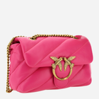 Сумка крос-боді жіноча шкіряна Pinko Love Mini Puff Shoulder Bag 100039A0F2 Рожева (8057769085931) - зображення 2
