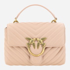Сумка крос-боді жіноча шкіряна Pinko Love Lady Mini Handbag 100044A0GK Пудрова (8055209866522) - зображення 1