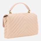 Сумка крос-боді жіноча шкіряна Pinko Love Lady Mini Handbag 100044A0GK Пудрова (8055209866522) - зображення 3
