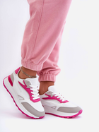 Жіночі снікери Henley 40 Білий/Рожевий (5905677652376) - зображення 5