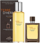 Zestaw perfumowany męski Hermes Terre D'Hermes Eau Intense Vetiver 30 ml + 125 ml (3346131431687)