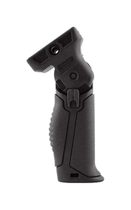 Ручка переноса огня складная DLG Tactical 048 на Пикатинни Picatinny передняя рукоятка Черная - изображение 5