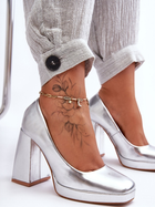 Жіночі туфлі Inna Marka Rosalia 36 Сріблясті (5905677656077) - зображення 7