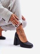 Жіночі туфлі Inna Marka Rosalia 41 Чорні (5905677656084) - зображення 7