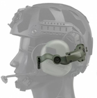 Крепление адаптер (чебурашки) для активных наушников на шлем/каску Olive - изображение 7