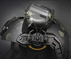 Адаптер крепления для активных наушников Peltor/Earmor/Walkers на шлем Black - изображение 4