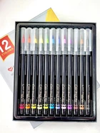 Акварельные маркеры на водяной основе Aihao Brush pen в пластиковом контейнере 12 цветов WB910 color brush pen
