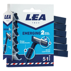 Zestaw jednorazowych maszynek do golenia Lea Emerging 2 Blades Disposable Blades Pack 4 Units (8410737000303) - obraz 1
